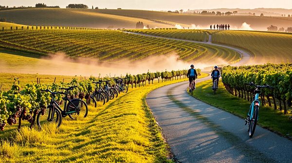Découvrez les visites guidées du beaujolais en vélo électrique