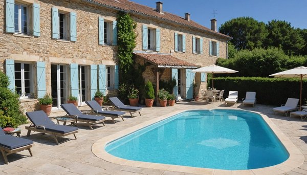 Trouvez le gîte avec piscine parfait pour vos vacances en france
